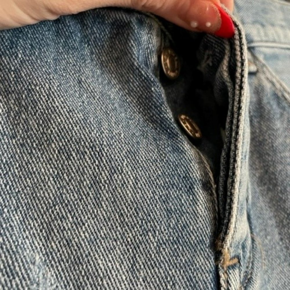 PACSUN Distressed Boyfriend Jean Straight Leg - Picture 4 of 6
